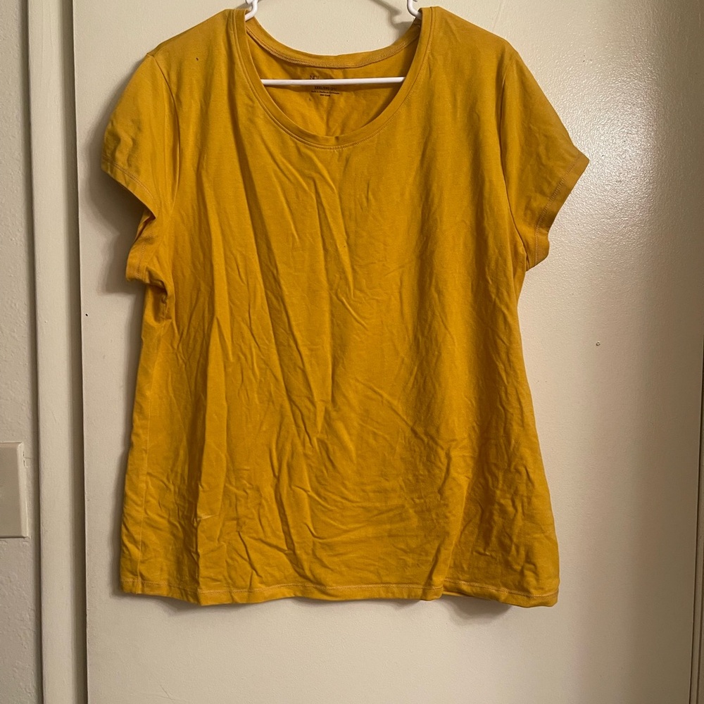 Mustard Yellow Women's Top